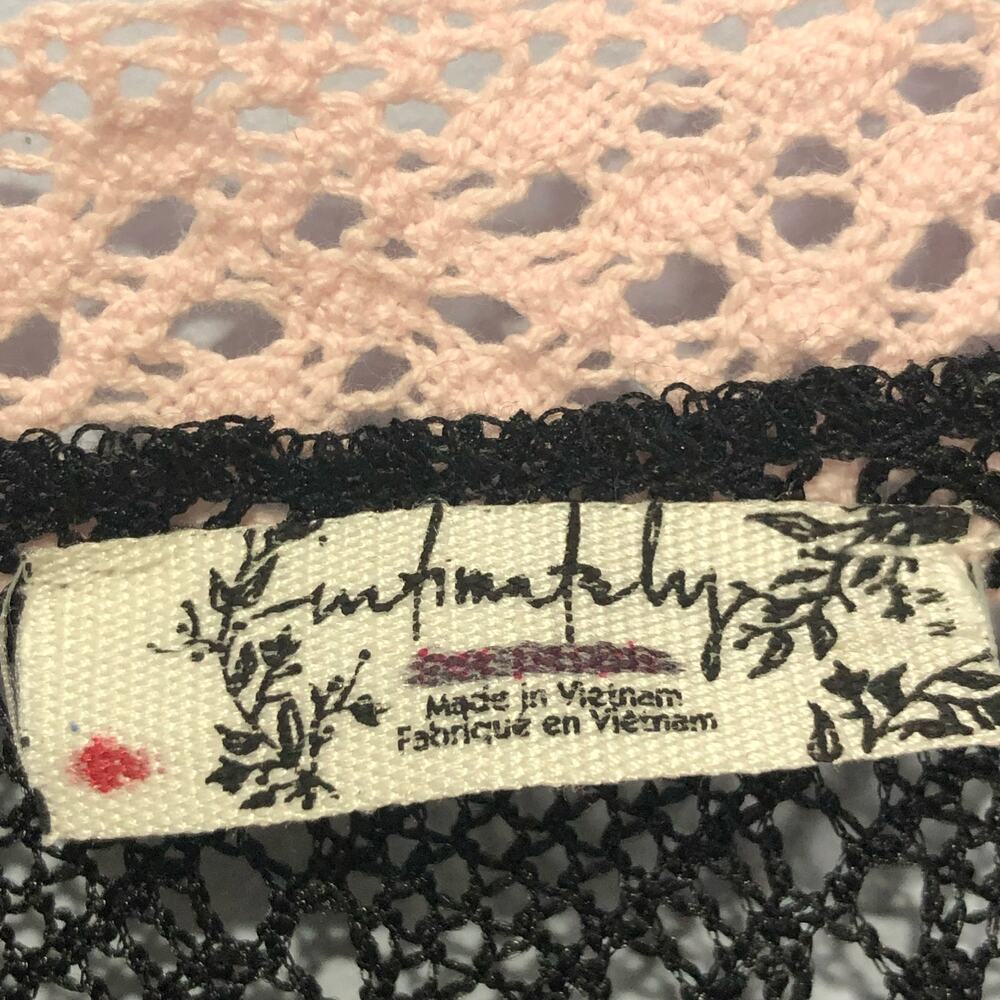 Free People X Intimately Tiers For You Sleeveless Floral Maxi Dress Black Pink M - Picture 8 of 9